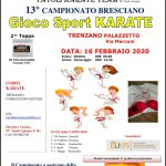 1^ Tappa del 13′ Torneo bresciano gioco sport karate